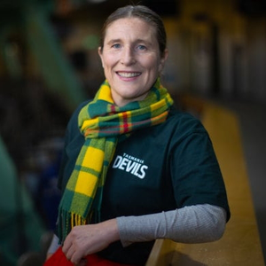 Kathryn McCann (General Manager of Marketing, Public Affairs, and Social Impact at Tasmania Football Club)